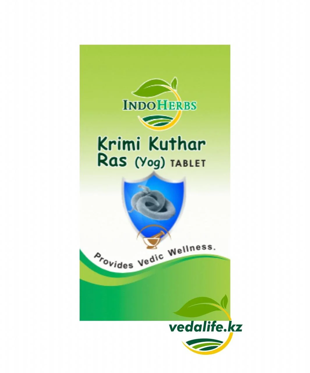 Крими кутхар рас от паразитов (Krimi Kuthar Ras tablet INDOHERBS), 60 таб