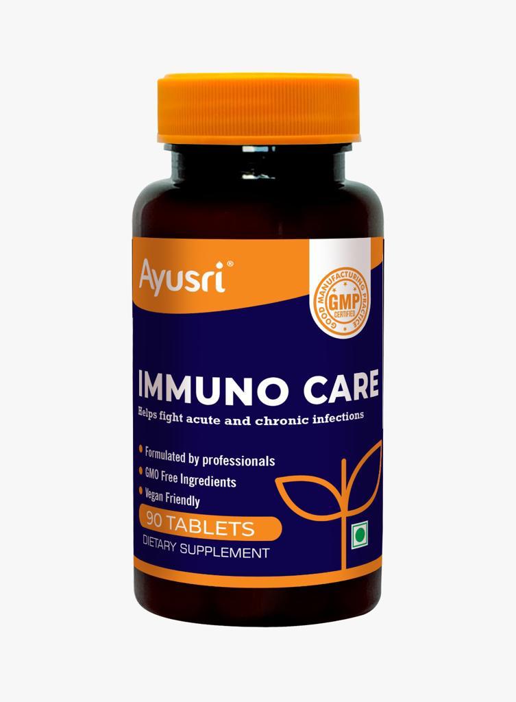 Иммуно кейр для укрепления иммунитета (Immuno care AYUSRI),90 таб