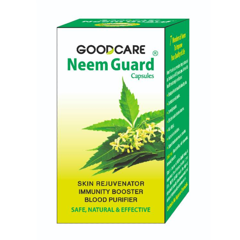 Ним Гард Очищение Крови и Организма (Neem Guard GOOD CARE BAIDYANATH), 60 кап.